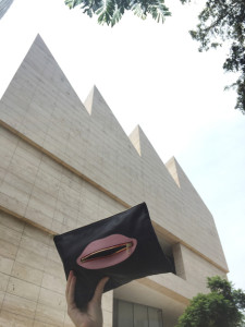 Goodbye Museo Jumex! Love the spikes on the top.